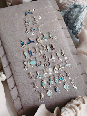 سری آویز نقره اقیانوس