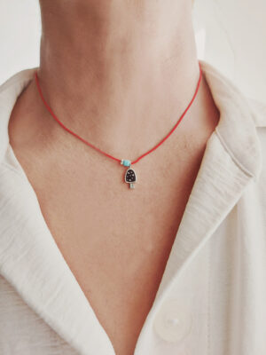 گردنبند نقره مینیمال