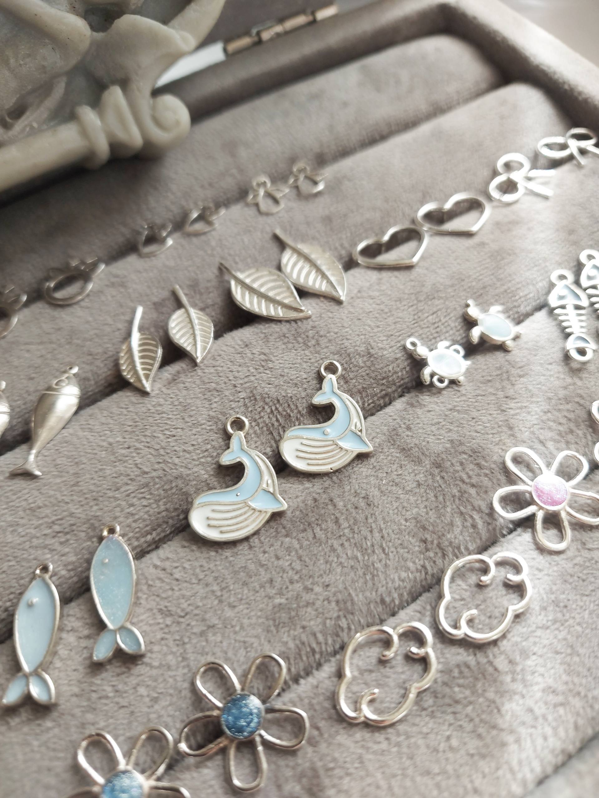 گوشواره نقره میخی