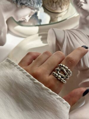 انگشتر نقره فرد