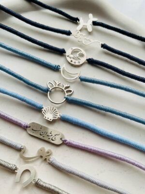 دستبند نقره مینیمال