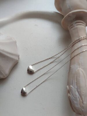 گردنبند نقره قلب