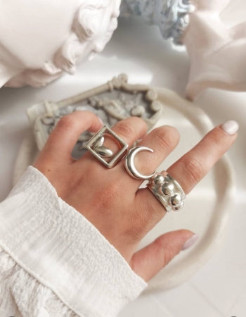 ست انگشترهای نقره