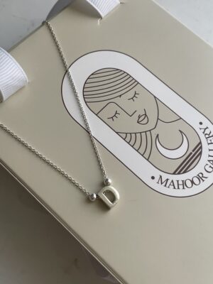 گردنبند حروف نقره